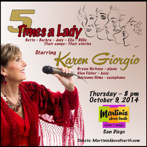 Karen Giorgio starring in "5 Times A Lady" Karen Giorgio starring in "5 Times A Lady"