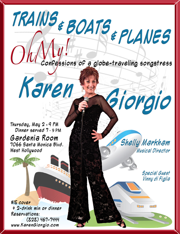 Trains & Boats & Planes, Oh My! Confessions of a globe-trotting songstress. Trains & Boats & Planes, Oh My! Confessions of a globe-trotting songstress.